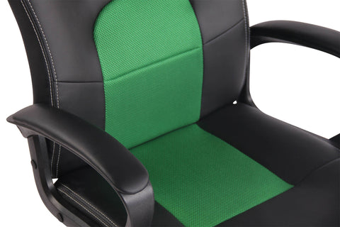 TPFLiving Bürostuhl Elon mit Netz- und Kunstlederbezug TPFLiving Bürostuhl Elon mit Netz- und Kunstlederbezug