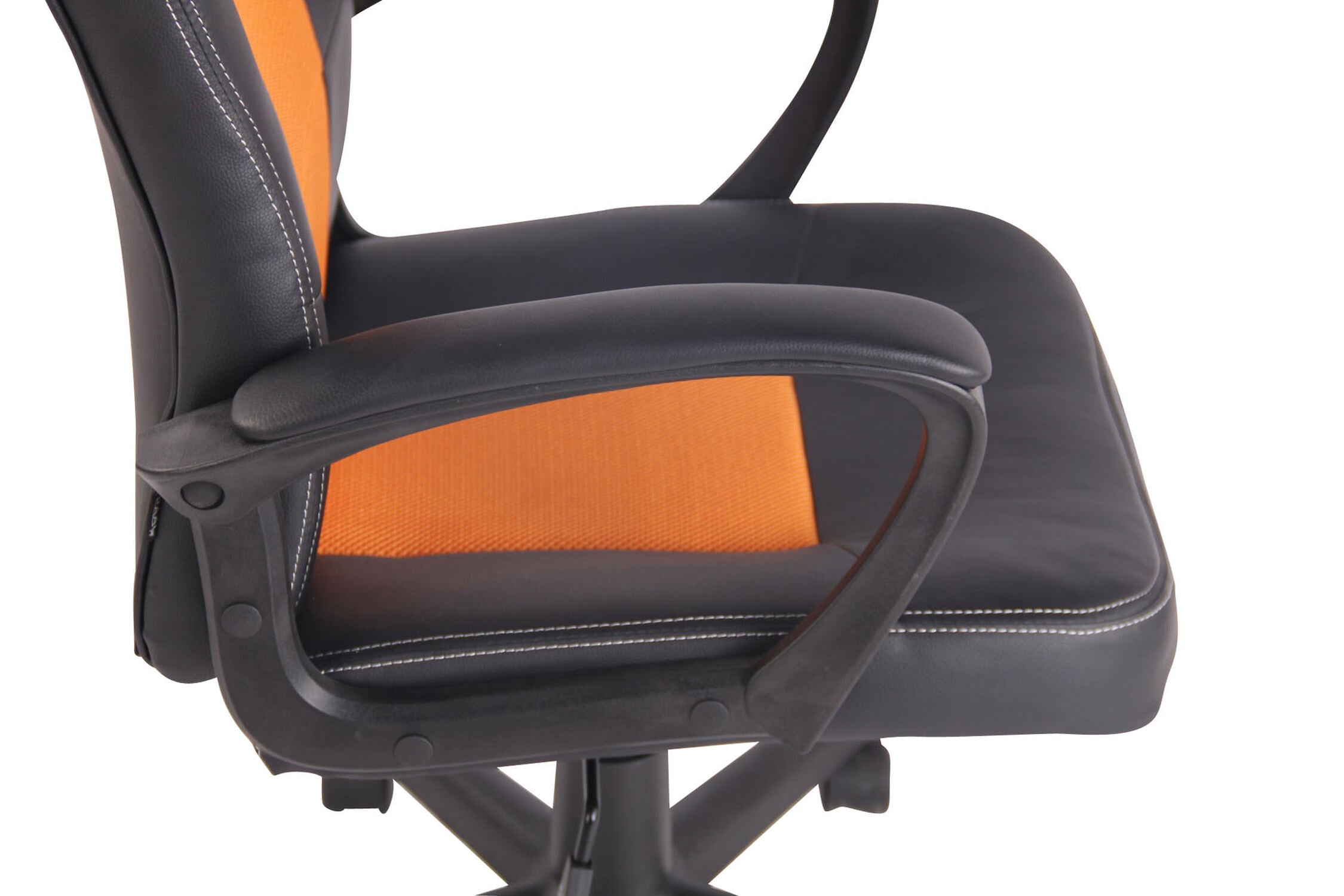 TPFLiving Bürostuhl Elon mit Netz- und Kunstlederbezug TPFLiving Bürostuhl Elon mit Netz- und Kunstlederbezug