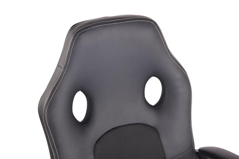 TPFLiving Bürostuhl Elon mit Netz- und Kunstlederbezug TPFLiving Bürostuhl Elon mit Netz- und Kunstlederbezug