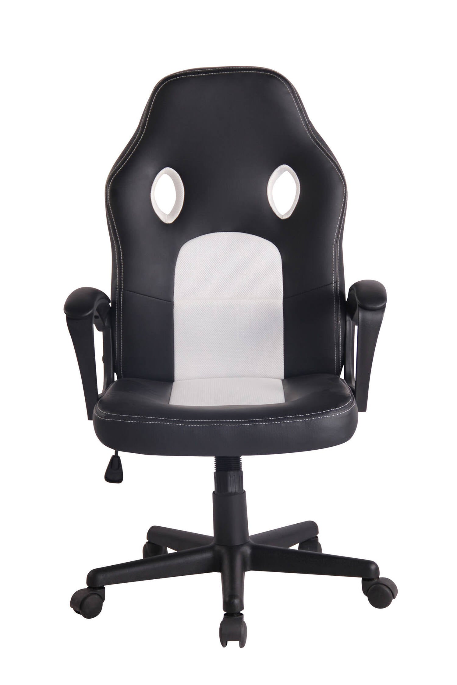 TPFLiving Bürostuhl Elon mit Netz- und Kunstlederbezug TPFLiving Bürostuhl Elon mit Netz- und Kunstlederbezug