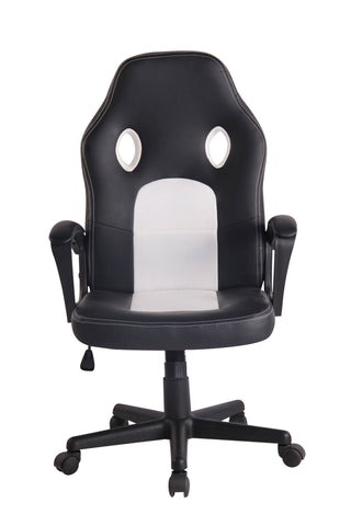 TPFLiving Bürostuhl Elon mit Netz- und Kunstlederbezug TPFLiving Bürostuhl Elon mit Netz- und Kunstlederbezug