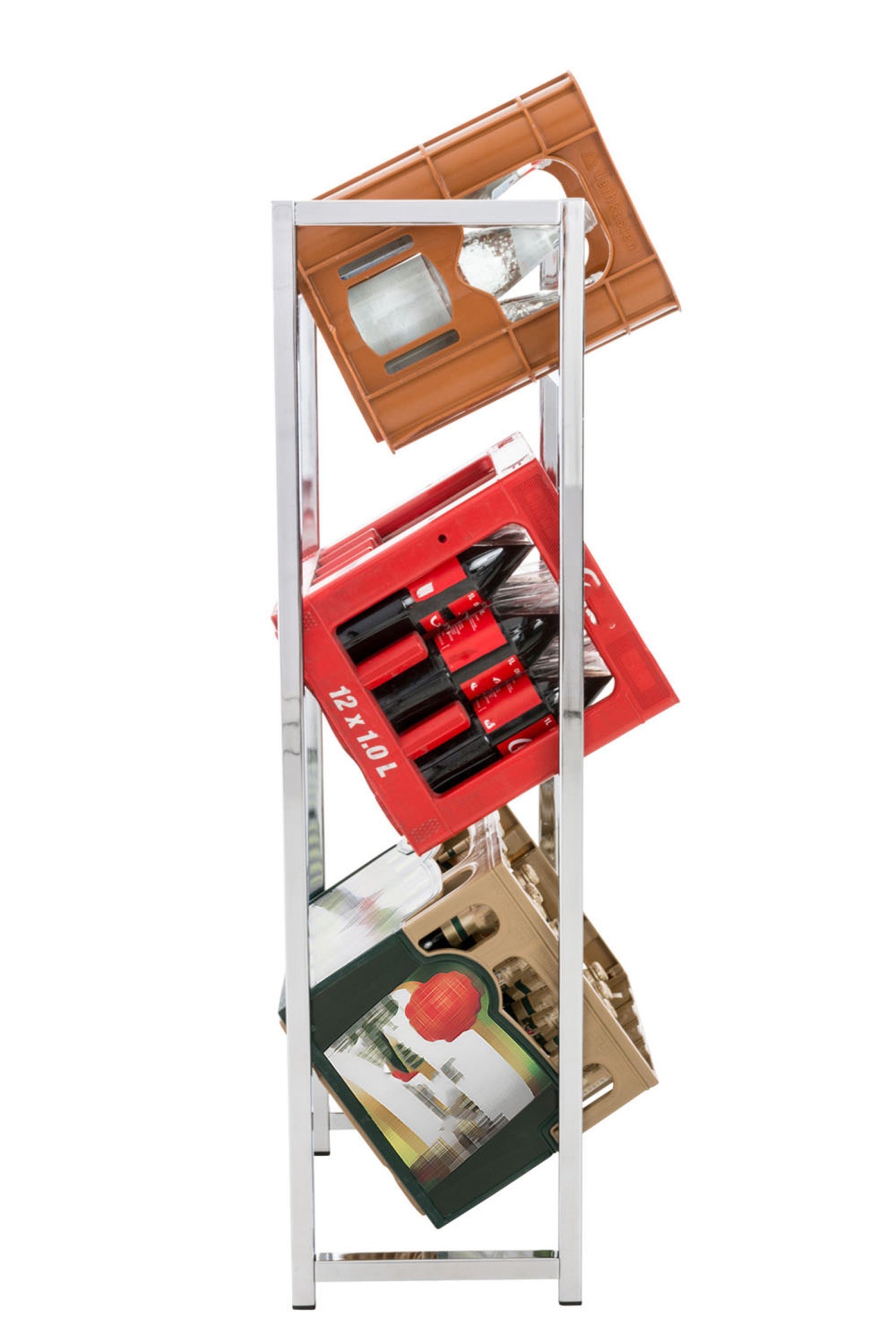 TPFLiving 3er Getränkekistenständer Lenny TPFLiving 3er Getränkekistenständer Lenny