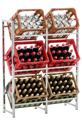 TPFLiving 6er Getränkekistenständer Lenny TPFLiving 6er Getränkekistenständer Lenny