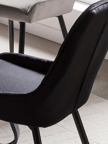 TPFLiving 2er Set Esszimmerstuhl Oliver Stoff mit Diamantsteppung TPFLiving 2er Set Esszimmerstuhl Oliver Stoff mit Diamantsteppung