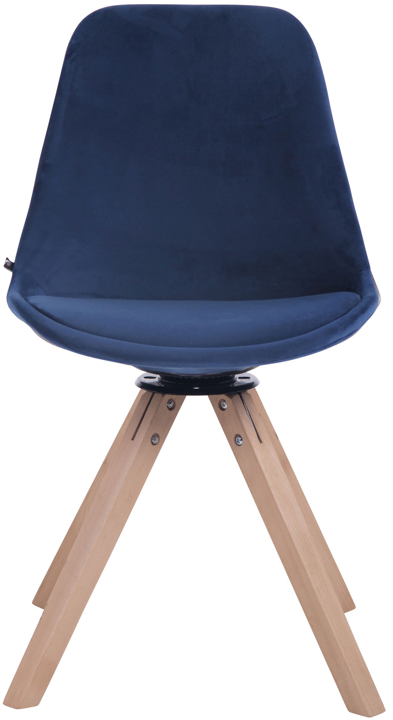 TPFLiving Esszimmerstuhl Troll Samt Gestell Buchenholz Square Natura TPFLiving Esszimmerstuhl Troll Samt Gestell Buchenholz Square Natura