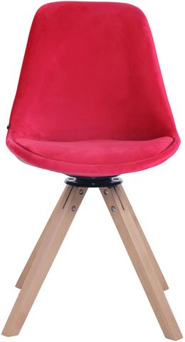 TPFLiving Esszimmerstuhl Troll Samt Gestell Buchenholz Square Natura TPFLiving Esszimmerstuhl Troll Samt Gestell Buchenholz Square Natura