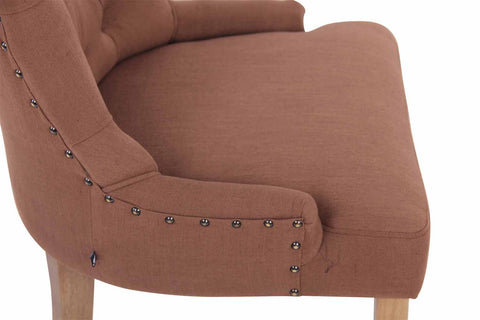 TPFLiving 2er Set Esszimmerstuhl Aboli Stoff antik-hell TPFLiving 2er Set Esszimmerstuhl Aboli Stoff antik-hell