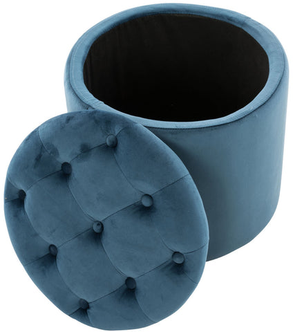 TPFLiving Sitzhocker Paris Samt TPFLiving Sitzhocker Paris Samt