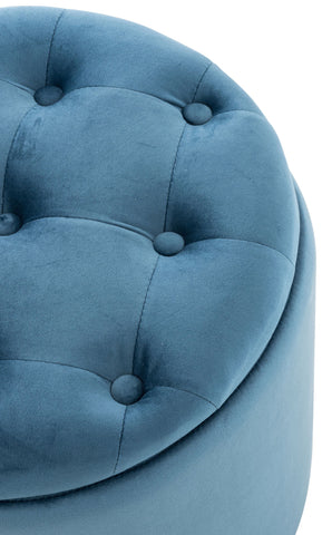 TPFLiving Sitzhocker Paris Samt TPFLiving Sitzhocker Paris Samt