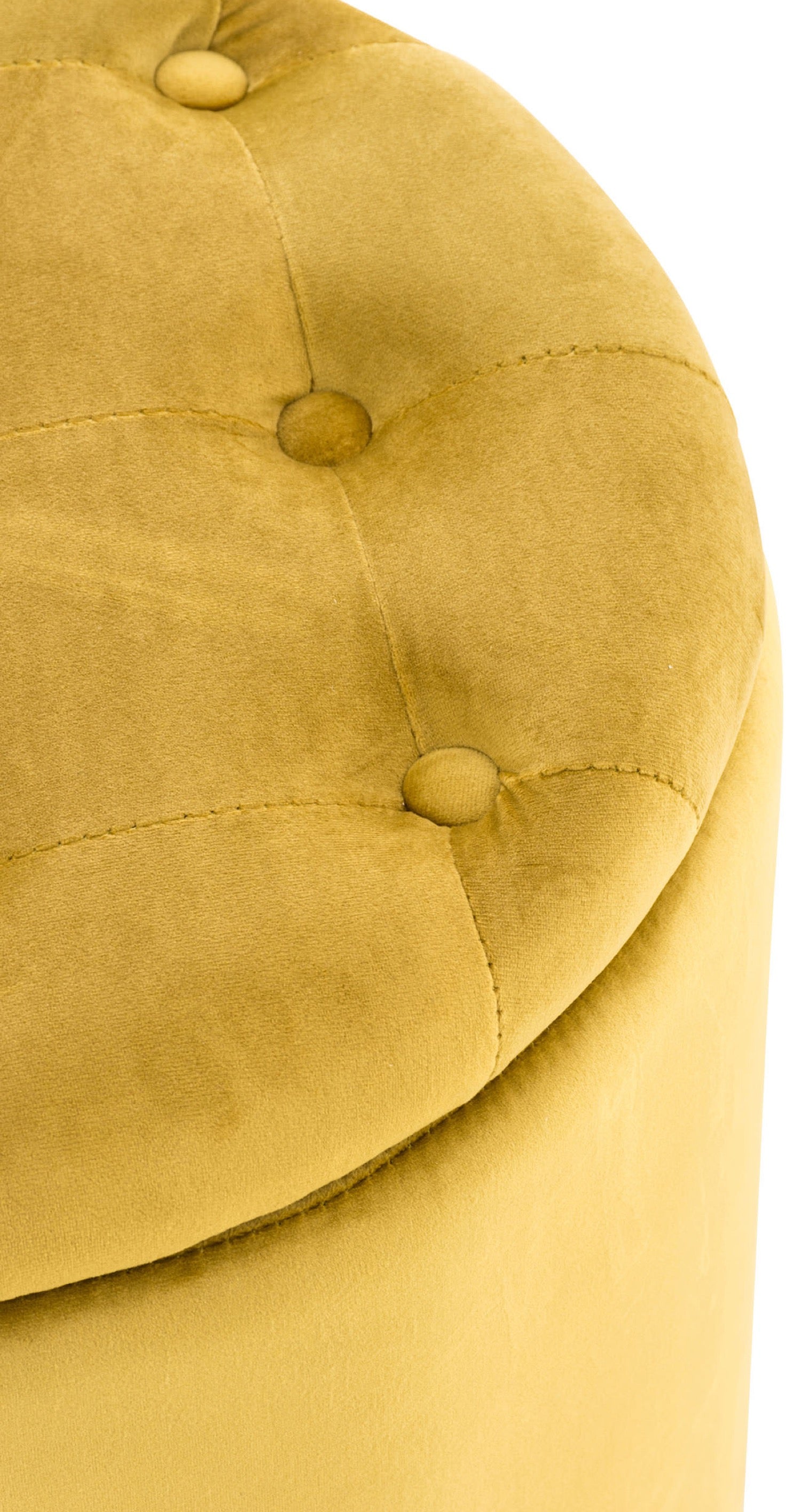 TPFLiving Sitzhocker Paris Samt TPFLiving Sitzhocker Paris Samt