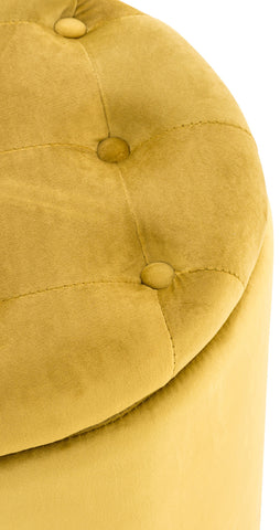 TPFLiving Sitzhocker Paris Samt TPFLiving Sitzhocker Paris Samt