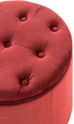 TPFLiving Sitzhocker Paris Samt TPFLiving Sitzhocker Paris Samt