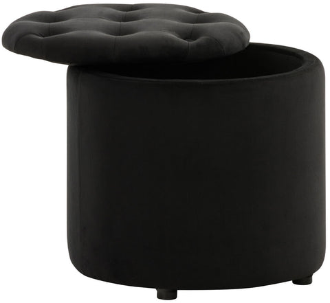 TPFLiving Sitzhocker Paris Samt TPFLiving Sitzhocker Paris Samt