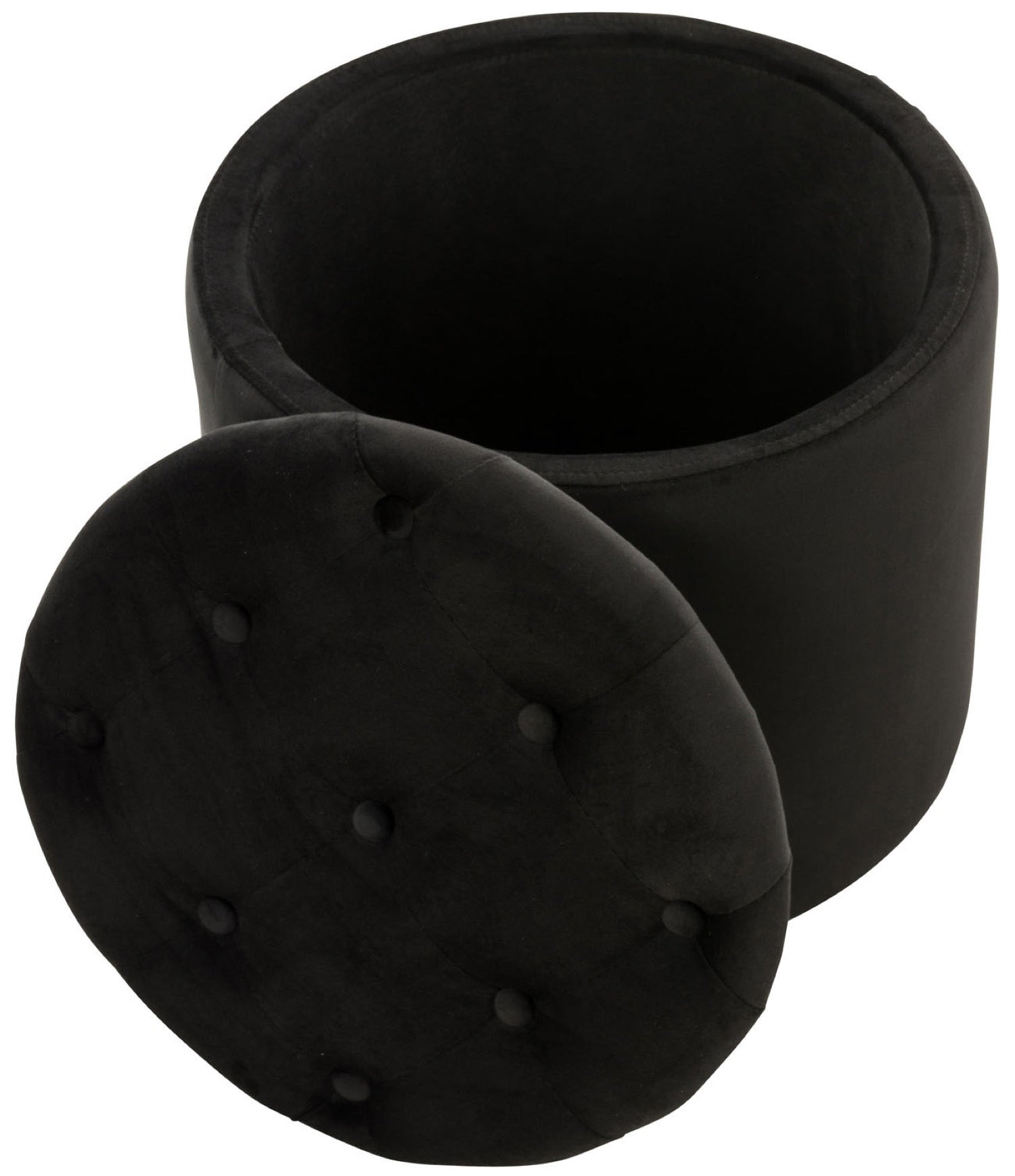 TPFLiving Sitzhocker Paris Samt TPFLiving Sitzhocker Paris Samt