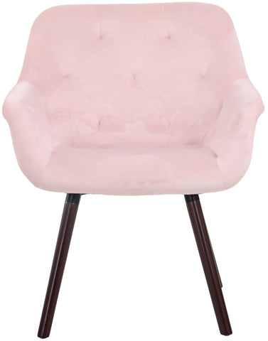 TPFLiving Esszimmerstuhl Cassy Samt Gestell Buchenholz Walnuss TPFLiving Esszimmerstuhl Cassy Samt Gestell Buchenholz Walnuss