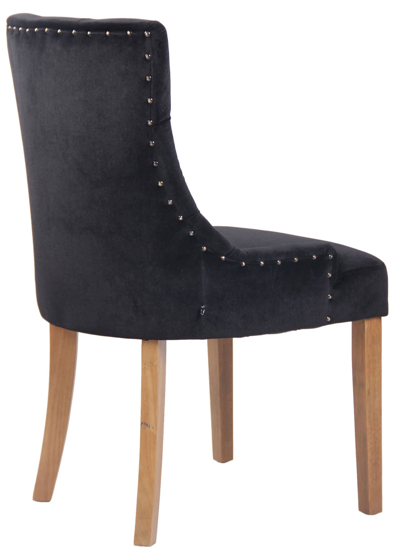 TPFLiving Esszimmerstuhl Aboli Samt antik-hell TPFLiving Esszimmerstuhl Aboli Samt antik-hell