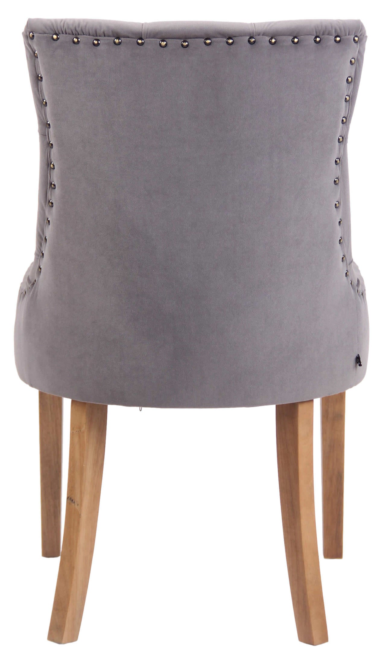 TPFLiving Esszimmerstuhl Aboli Samt antik-hell TPFLiving Esszimmerstuhl Aboli Samt antik-hell