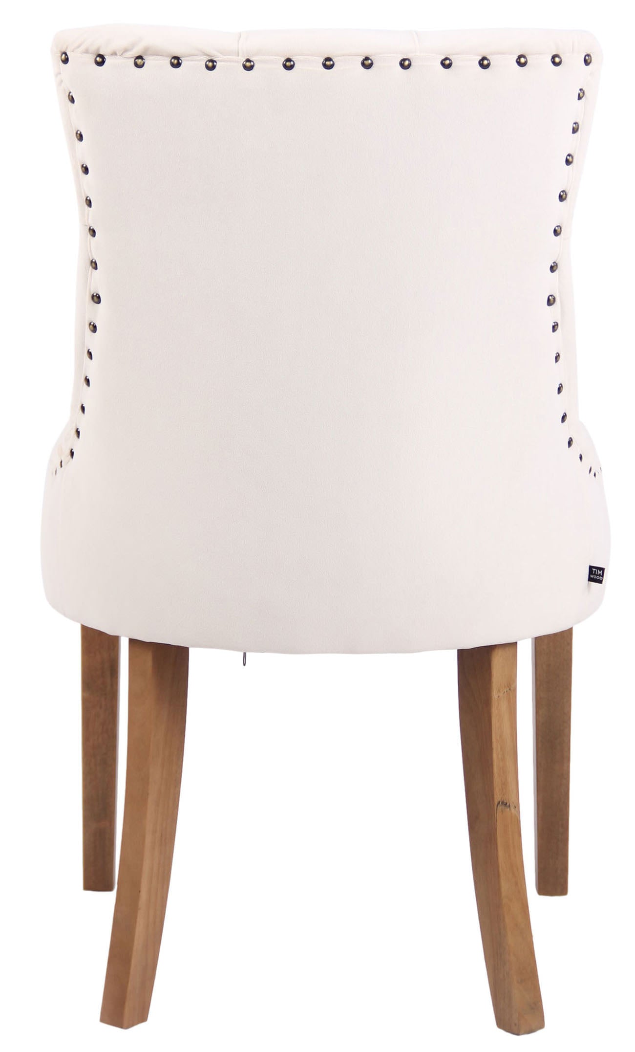 TPFLiving Esszimmerstuhl Aboli Samt antik-hell TPFLiving Esszimmerstuhl Aboli Samt antik-hell