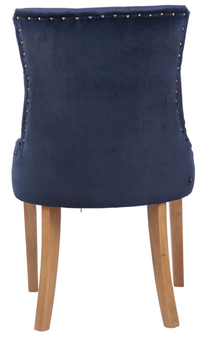 TPFLiving Esszimmerstuhl Aboli Samt antik-hell TPFLiving Esszimmerstuhl Aboli Samt antik-hell