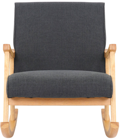 TPFLiving Schaukelstuhl Morello Stoff Gestell Kautschukhokz natur TPFLiving Schaukelstuhl Morello Stoff Gestell Kautschukhokz natur