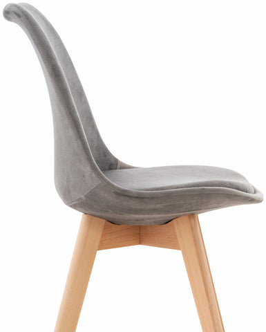 TPFLiving Stuhl Lines Samt TPFLiving Stuhl Lines Samt