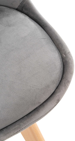 TPFLiving Stuhl Lines Samt TPFLiving Stuhl Lines Samt