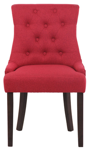 TPFLiving Esszimmerstuhl Iverno Stoff Gestell Kautschukholz antik-dunkel TPFLiving Esszimmerstuhl Iverno Stoff Gestell Kautschukholz antik-dunkel