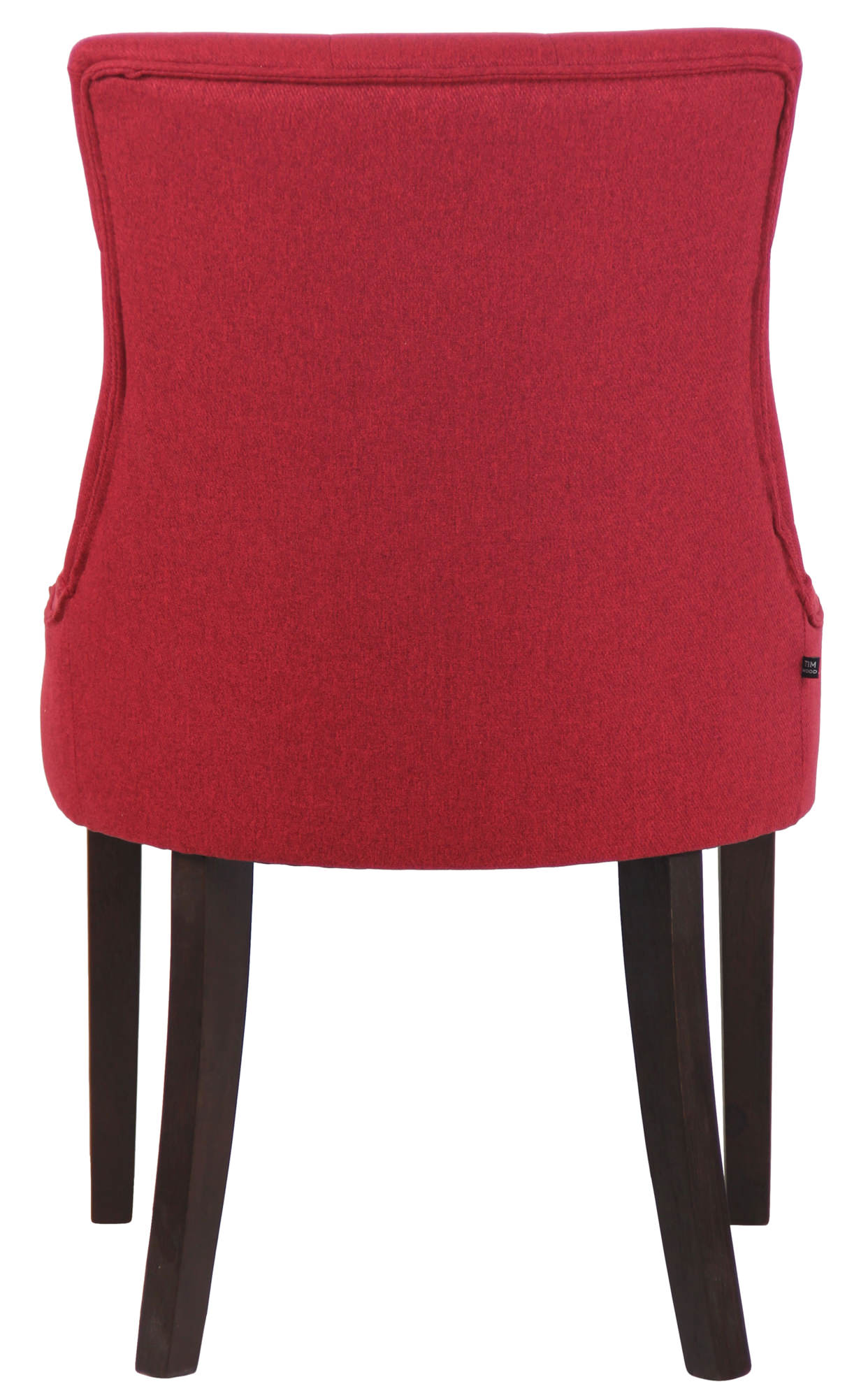 TPFLiving Esszimmerstuhl Iverno Stoff Gestell Kautschukholz antik-dunkel TPFLiving Esszimmerstuhl Iverno Stoff Gestell Kautschukholz antik-dunkel