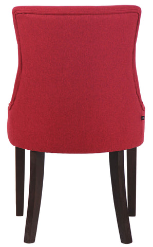 TPFLiving Esszimmerstuhl Iverno Stoff Gestell Kautschukholz antik-dunkel TPFLiving Esszimmerstuhl Iverno Stoff Gestell Kautschukholz antik-dunkel