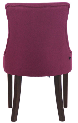 TPFLiving Esszimmerstuhl Iverno Stoff Gestell Kautschukholz antik-dunkel TPFLiving Esszimmerstuhl Iverno Stoff Gestell Kautschukholz antik-dunkel