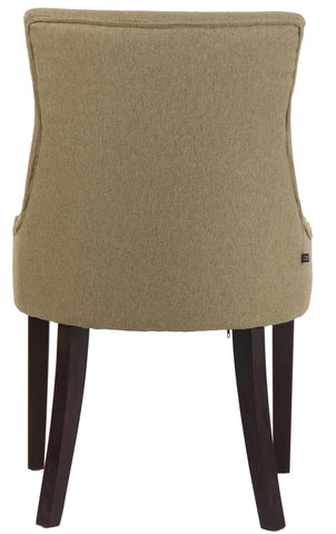 TPFLiving Esszimmerstuhl Iverno Stoff Gestell Kautschukholz antik-dunkel TPFLiving Esszimmerstuhl Iverno Stoff Gestell Kautschukholz antik-dunkel