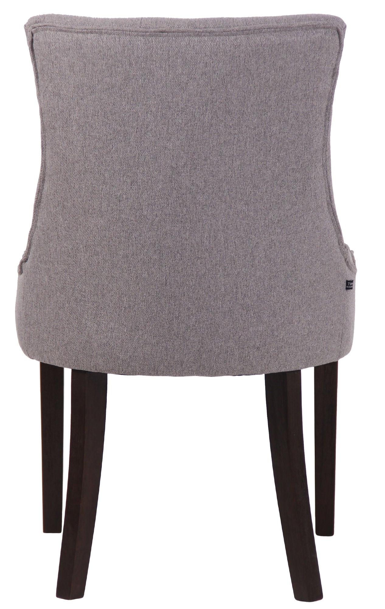 TPFLiving Esszimmerstuhl Iverno Stoff Gestell Kautschukholz antik-dunkel TPFLiving Esszimmerstuhl Iverno Stoff Gestell Kautschukholz antik-dunkel