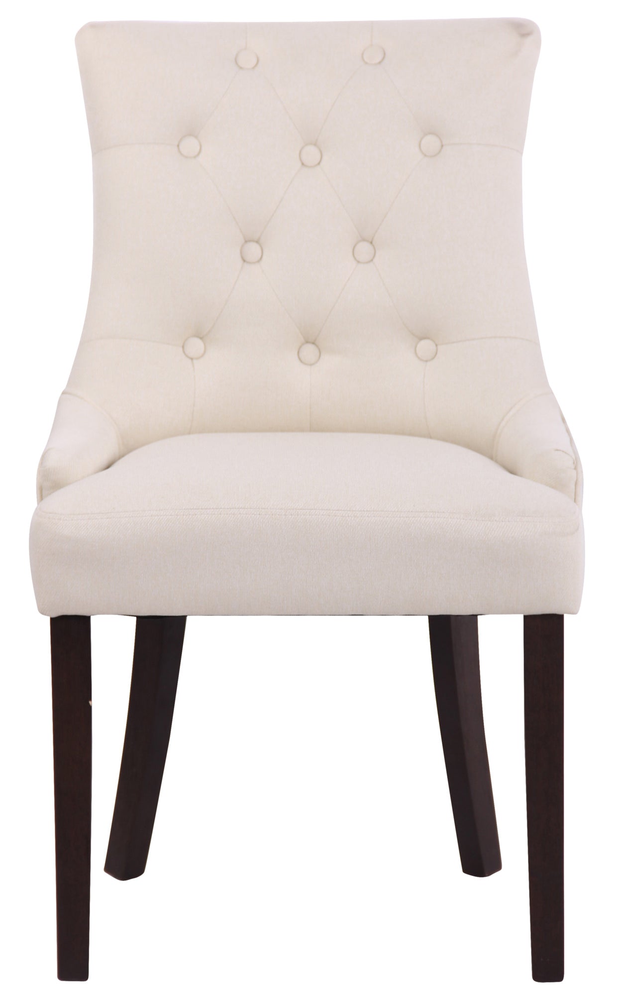 TPFLiving Esszimmerstuhl Iverno Stoff Gestell Kautschukholz antik-dunkel TPFLiving Esszimmerstuhl Iverno Stoff Gestell Kautschukholz antik-dunkel