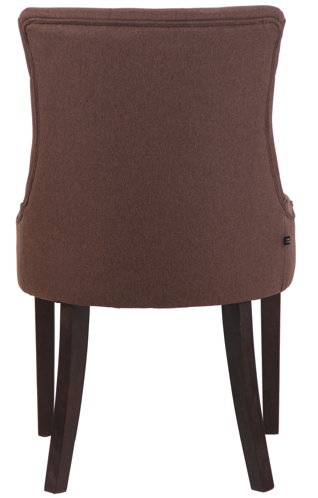 TPFLiving Esszimmerstuhl Iverno Stoff Gestell Kautschukholz antik-dunkel TPFLiving Esszimmerstuhl Iverno Stoff Gestell Kautschukholz antik-dunkel