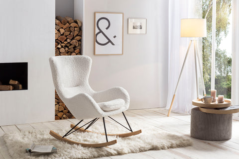 TPFLiving Beistelltisch OakTwirl hellgrau TPFLiving Beistelltisch OakTwirl hellgrau