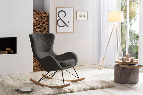 TPFLiving Beistelltisch OakTwirl hellgrau TPFLiving Beistelltisch OakTwirl hellgrau