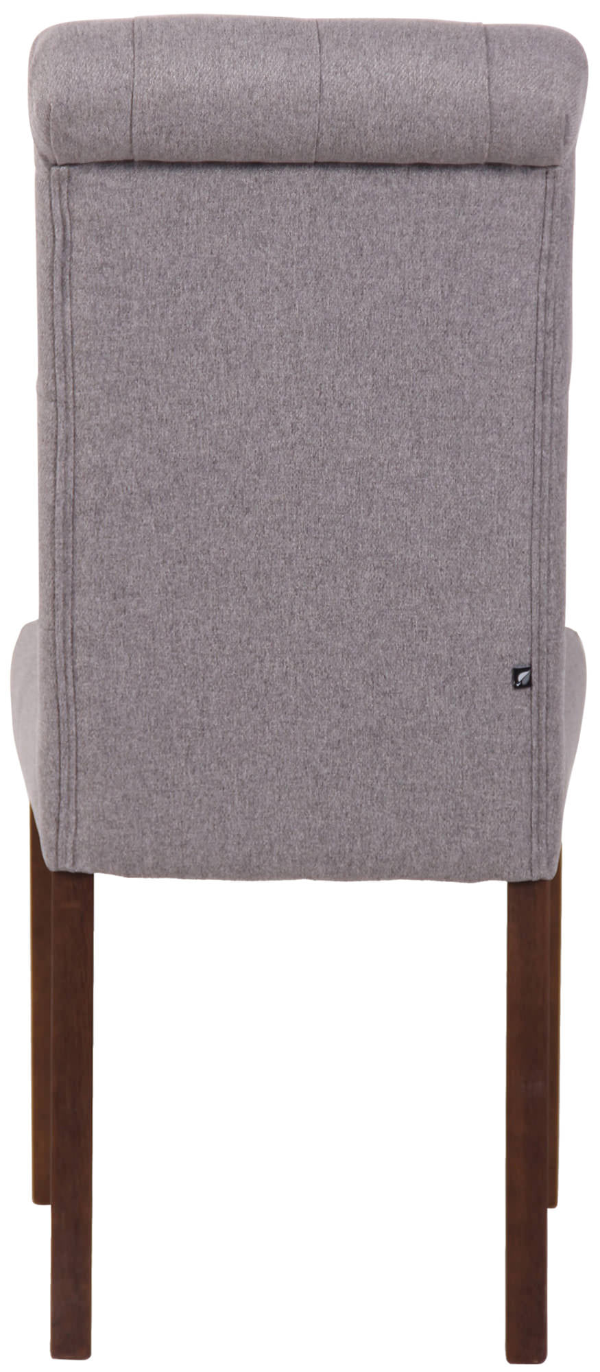 TPFLiving Esszimmerstuhl Lisbon Stoff Gestell Kautschukholz Braun TPFLiving Esszimmerstuhl Lisbon Stoff Gestell Kautschukholz Braun