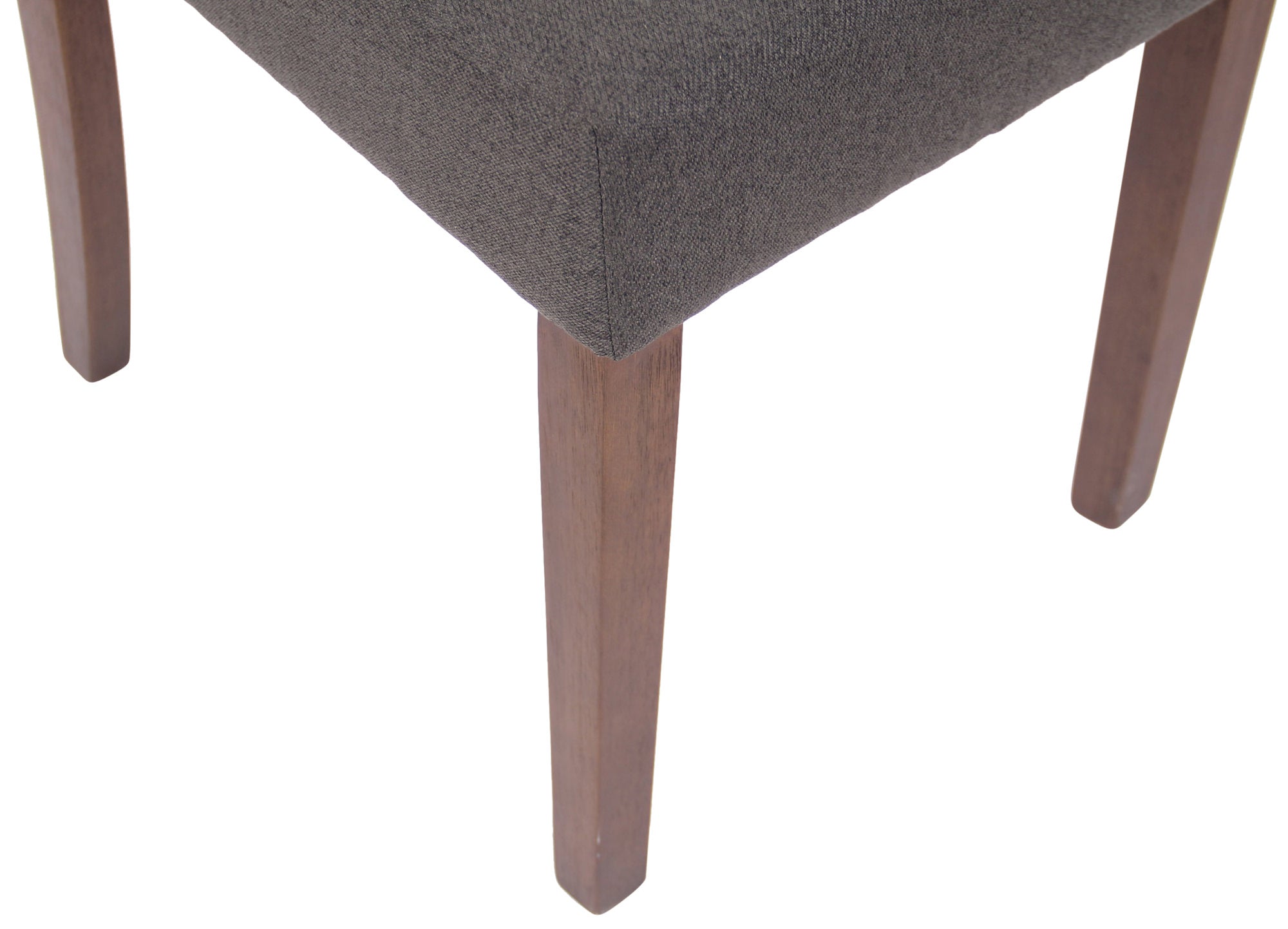 TPFLiving Esszimmerstuhl Lisbon Stoff Gestell Kautschukholz Braun TPFLiving Esszimmerstuhl Lisbon Stoff Gestell Kautschukholz Braun