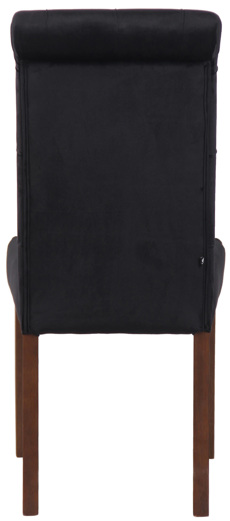 TPFLiving Esszimmerstuhl Lisbon Samt Gestell Kautschukholz Braun TPFLiving Esszimmerstuhl Lisbon Samt Gestell Kautschukholz Braun