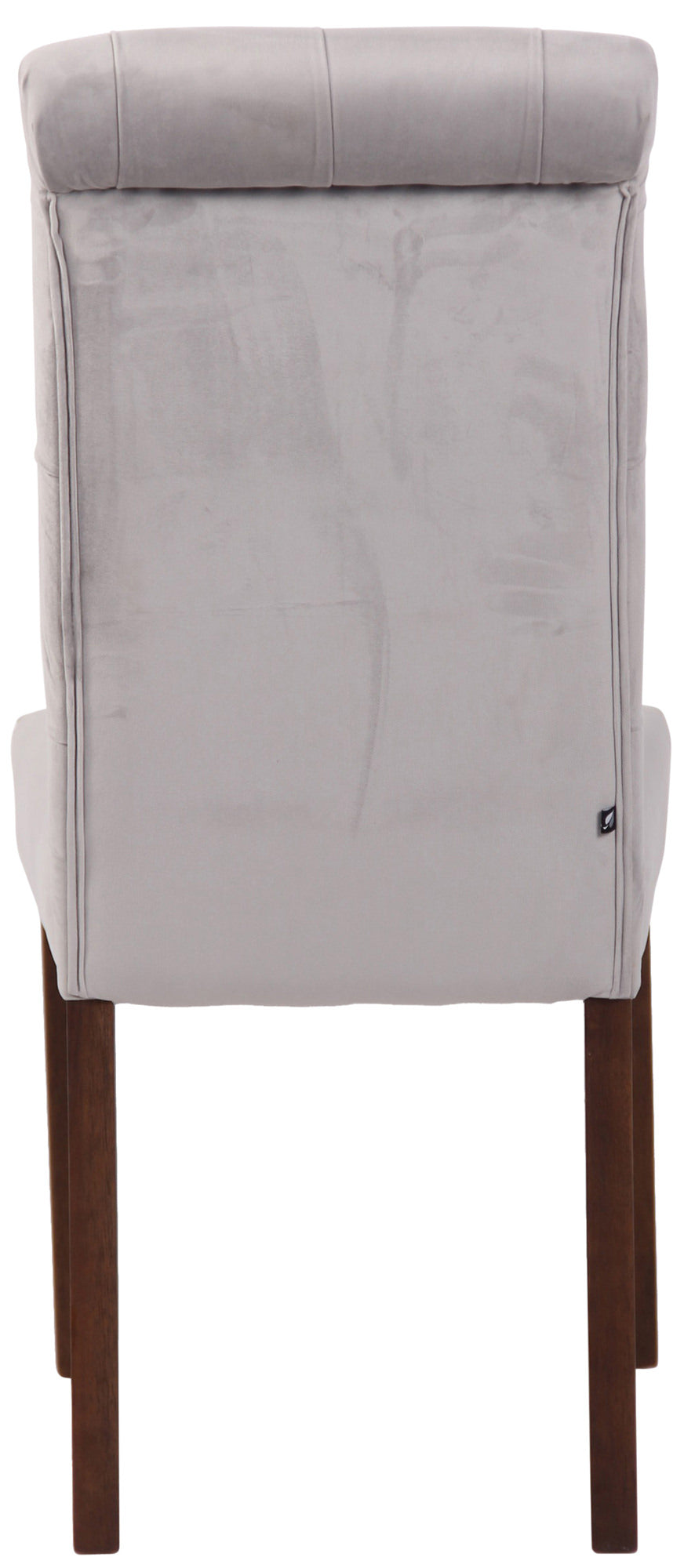 TPFLiving Esszimmerstuhl Lisbon Samt Gestell Kautschukholz Braun TPFLiving Esszimmerstuhl Lisbon Samt Gestell Kautschukholz Braun