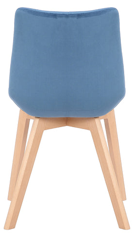 TPFLiving Esszimmerstuhl Passat Samt Gestell Buchenholz Natura TPFLiving Esszimmerstuhl Passat Samt Gestell Buchenholz Natura