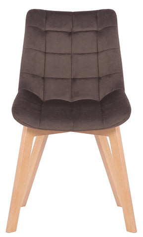 TPFLiving Esszimmerstuhl Passat Samt Gestell Buchenholz Natura TPFLiving Esszimmerstuhl Passat Samt Gestell Buchenholz Natura