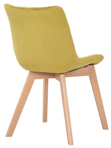 TPFLiving Esszimmerstuhl Passat Samt Gestell Buchenholz Natura TPFLiving Esszimmerstuhl Passat Samt Gestell Buchenholz Natura