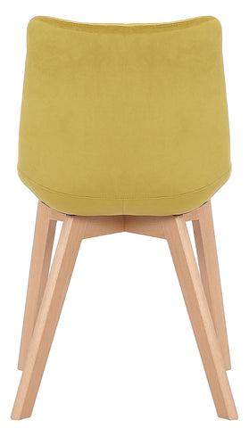 TPFLiving Esszimmerstuhl Passat Samt Gestell Buchenholz Natura TPFLiving Esszimmerstuhl Passat Samt Gestell Buchenholz Natura