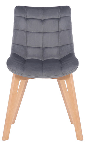 TPFLiving Esszimmerstuhl Passat Samt Gestell Buchenholz Natura TPFLiving Esszimmerstuhl Passat Samt Gestell Buchenholz Natura