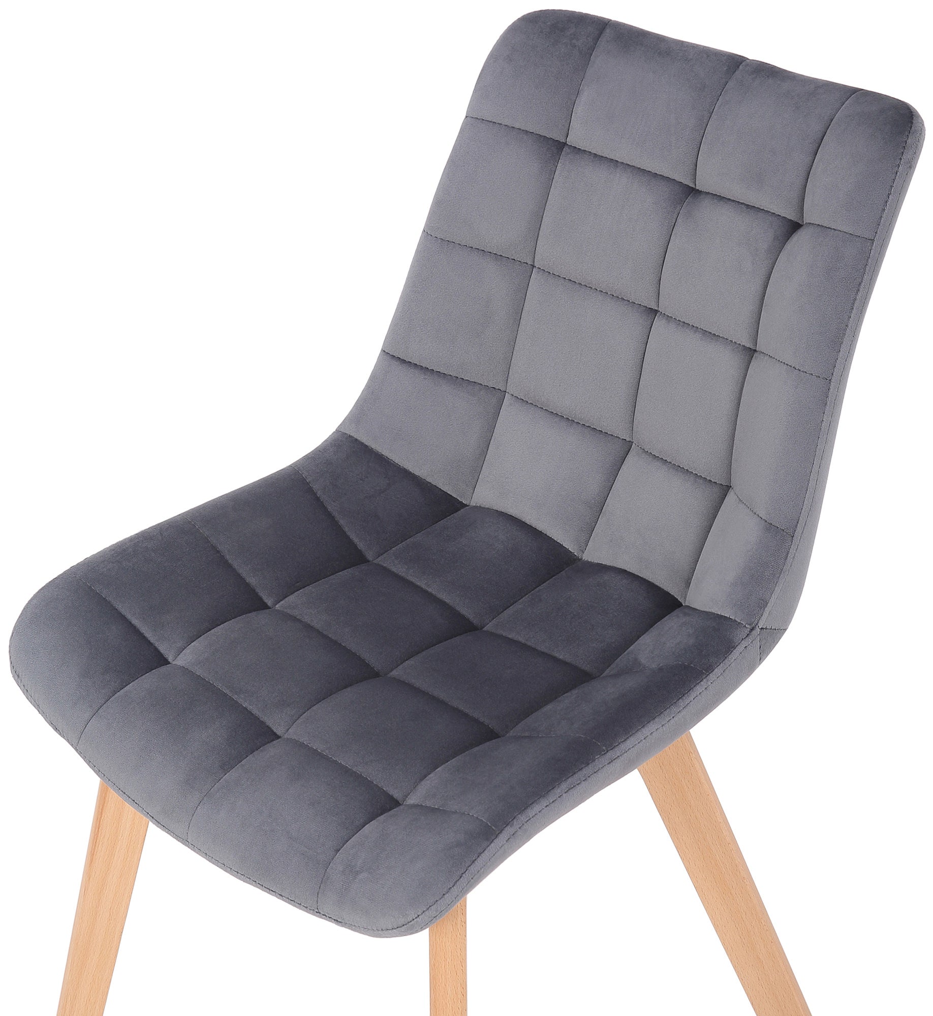 TPFLiving Esszimmerstuhl Passat Samt Gestell Buchenholz Natura TPFLiving Esszimmerstuhl Passat Samt Gestell Buchenholz Natura