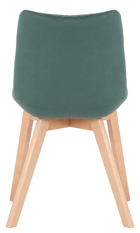 TPFLiving Esszimmerstuhl Passat Samt Gestell Buchenholz Natura TPFLiving Esszimmerstuhl Passat Samt Gestell Buchenholz Natura