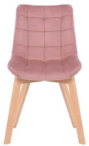 TPFLiving Esszimmerstuhl Passat Samt Gestell Buchenholz Natura TPFLiving Esszimmerstuhl Passat Samt Gestell Buchenholz Natura