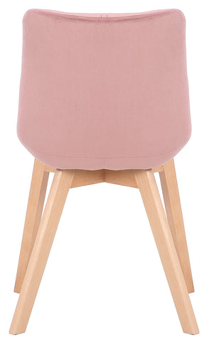 TPFLiving Esszimmerstuhl Passat Samt Gestell Buchenholz Natura TPFLiving Esszimmerstuhl Passat Samt Gestell Buchenholz Natura