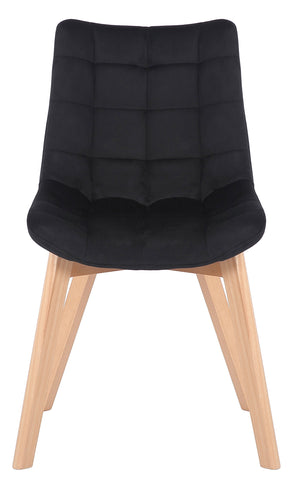 TPFLiving Esszimmerstuhl Passat Samt Gestell Buchenholz Natura TPFLiving Esszimmerstuhl Passat Samt Gestell Buchenholz Natura